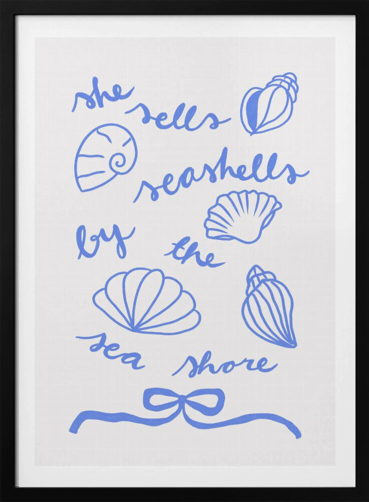 Zeeschelpensereniteit | Poster