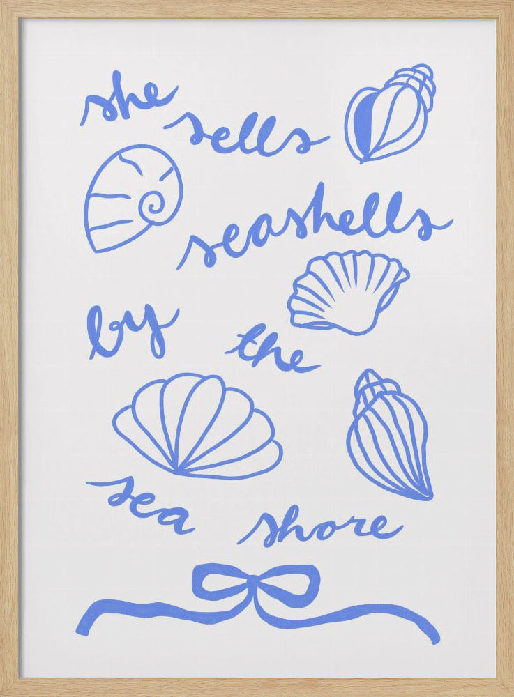 Zeeschelpensereniteit | Poster