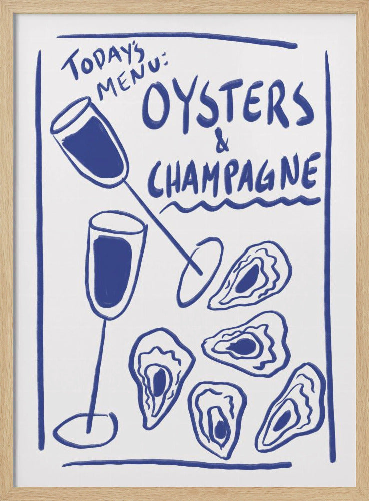 Het menu van vandaag | Poster