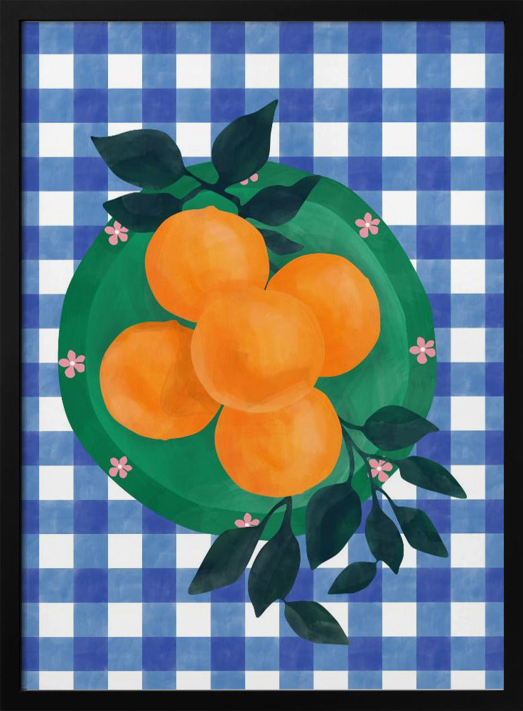 Geruite Citrus Charm | Poster