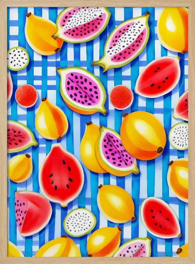 Tropische Fruit Pop | Poster
