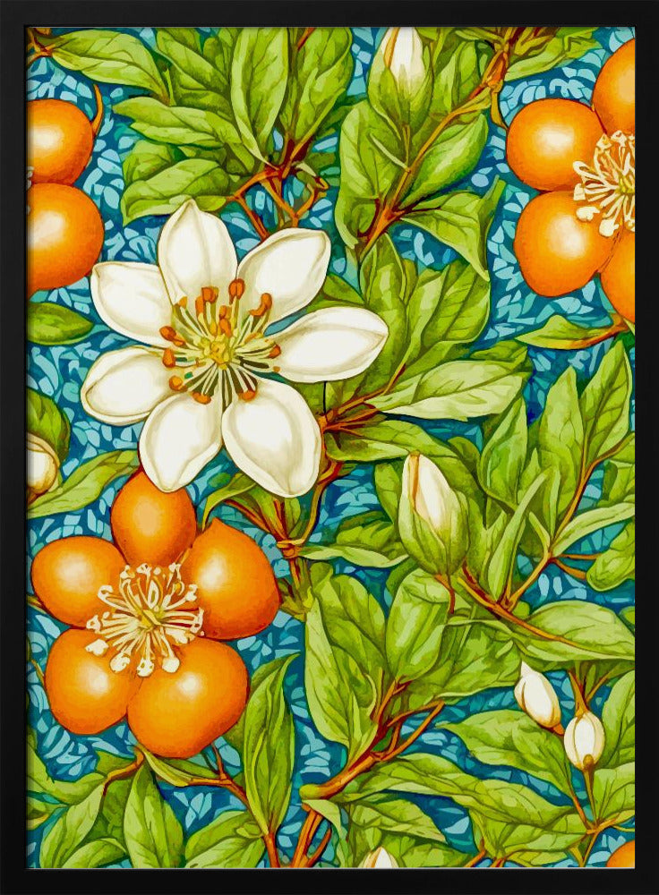 Oranjebloesem Natuurplant | Poster