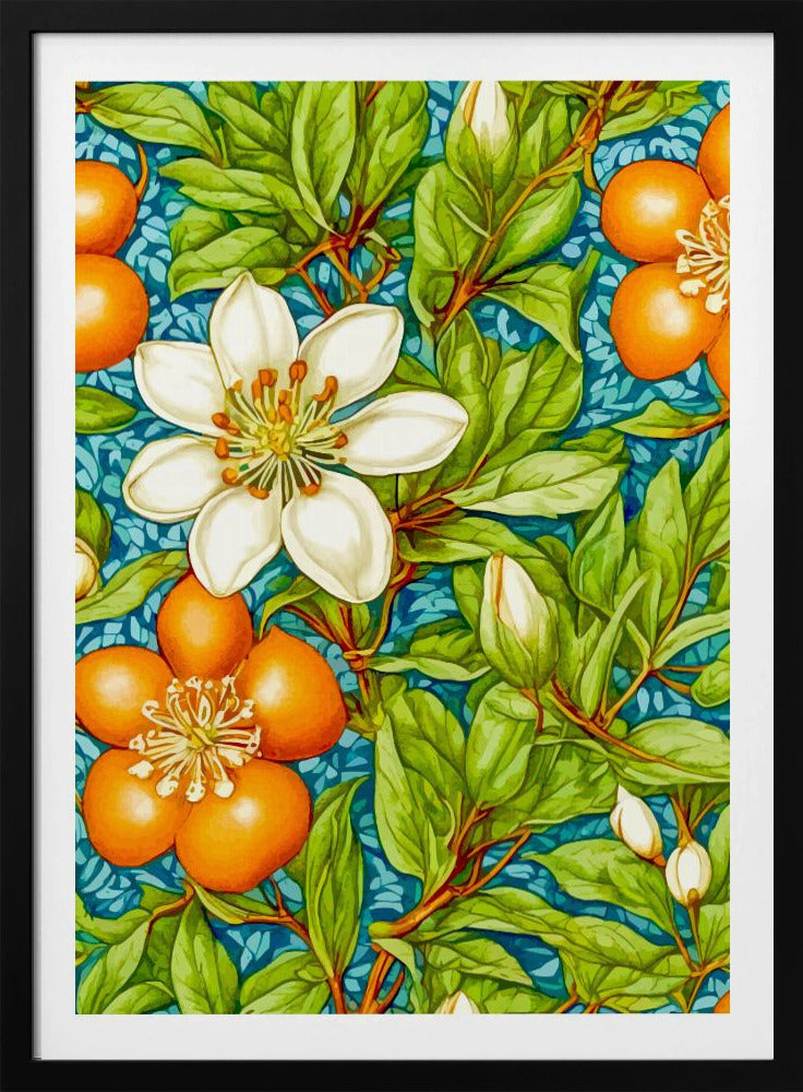 Oranjebloesem Natuurplant | Poster