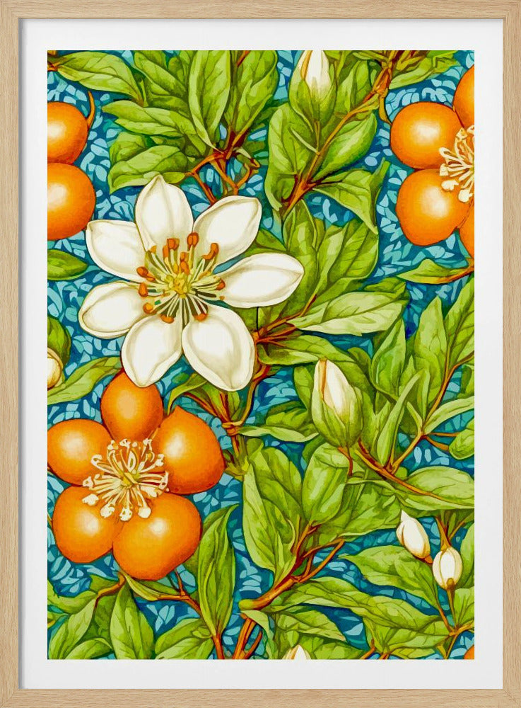 Oranjebloesem Natuurplant | Poster