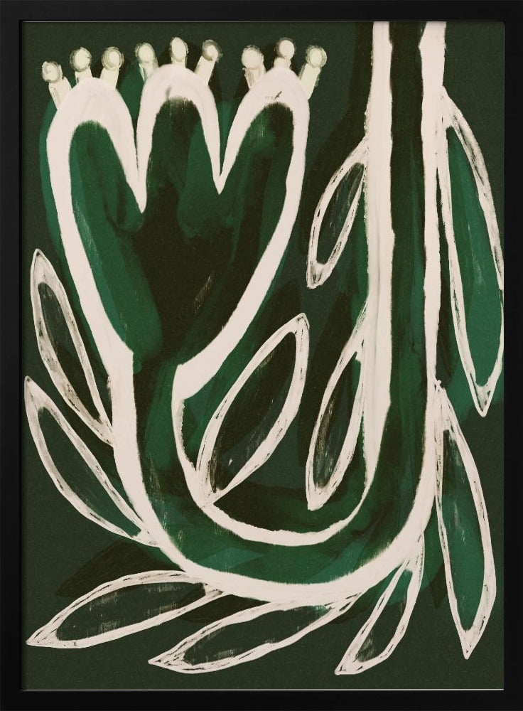 Groene Bloei Symfonie | Poster