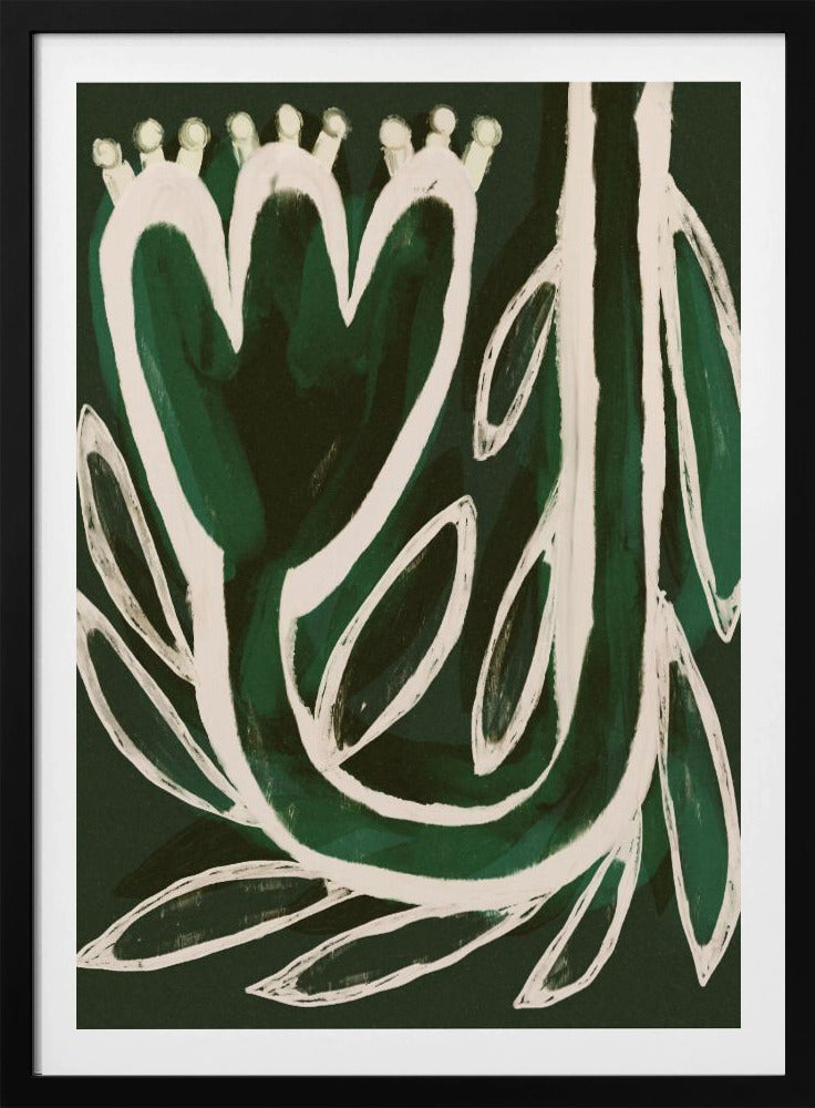 Groene Bloei Symfonie | Poster