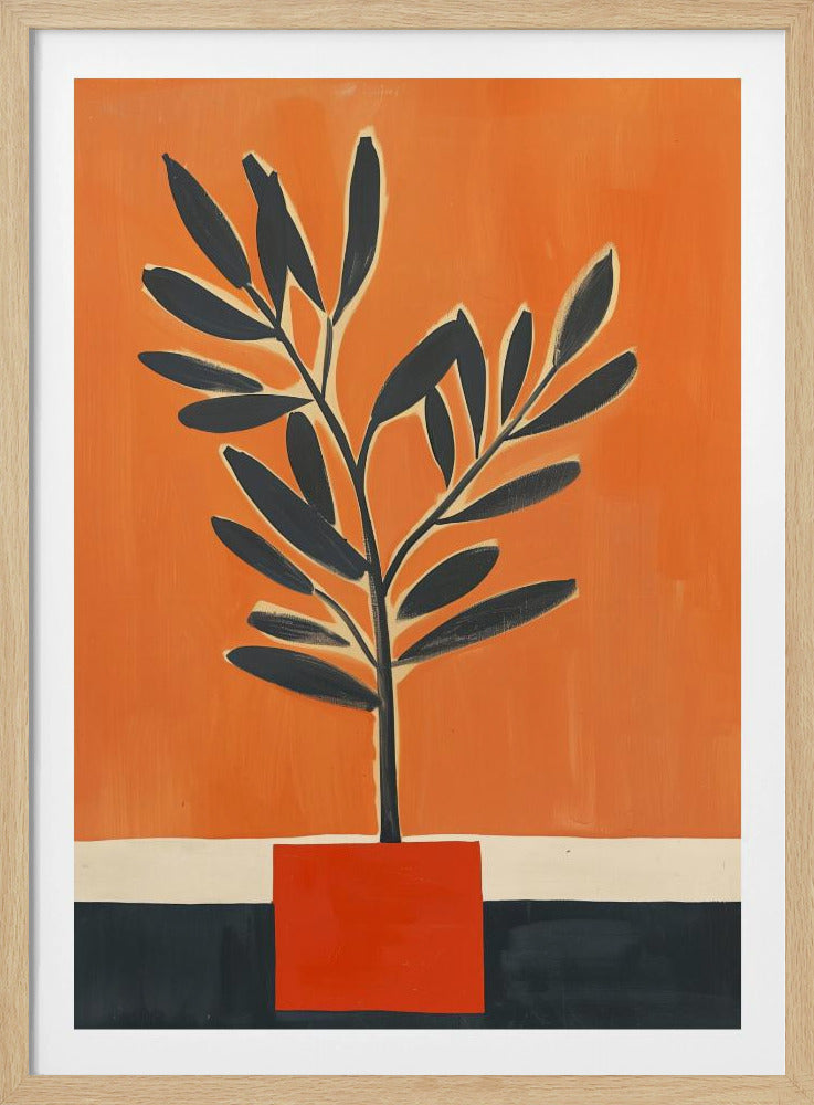 Sinaasappelplant | Poster