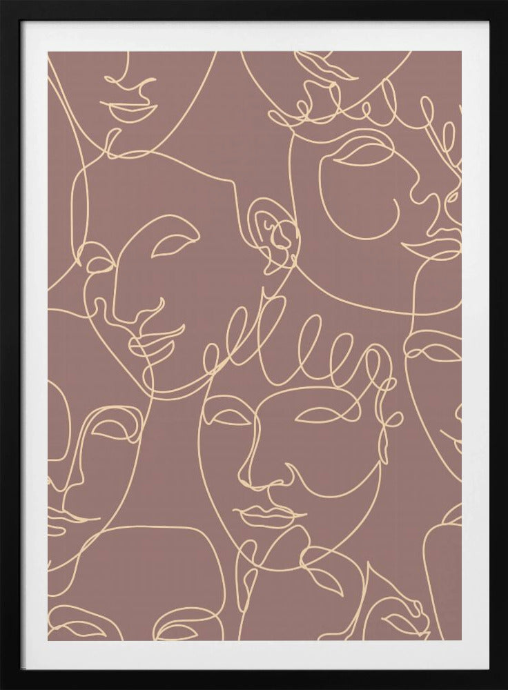 Vrouwelijke Patronen Poster 08 | Poster