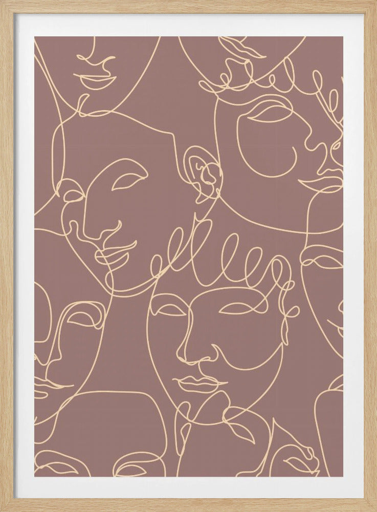 Vrouwelijke Patronen Poster 08 | Poster