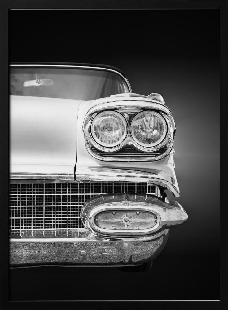 Amerikaanse klassieke auto Bonneville 1958 Cabriolet | Poster