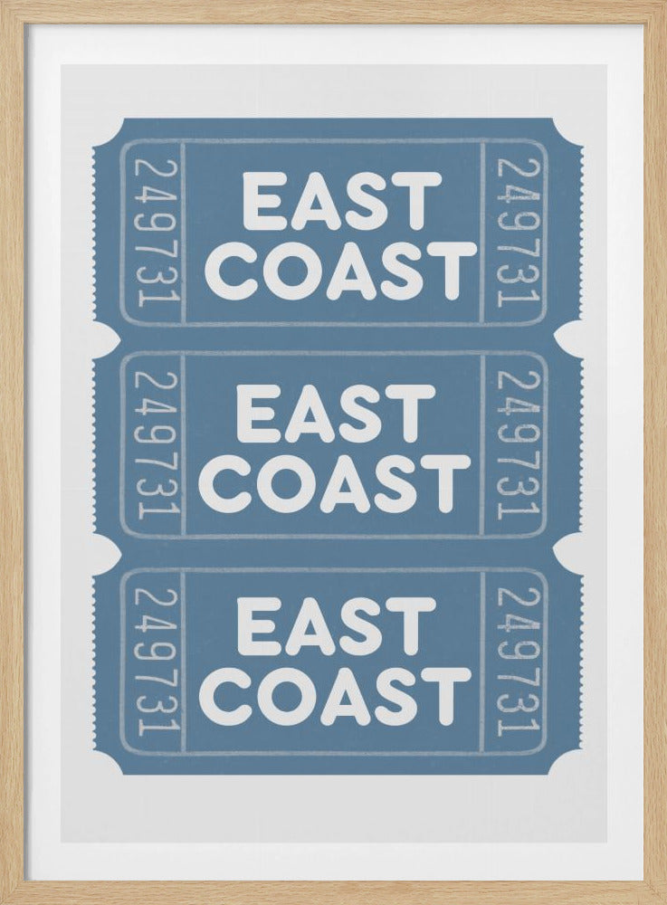 Oostkust Tickets | Poster