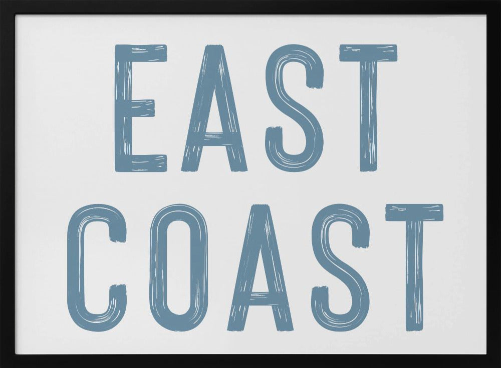 Oostkust - Horizontaal | Poster