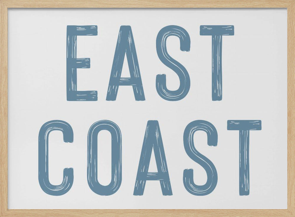 Oostkust - Horizontaal | Poster