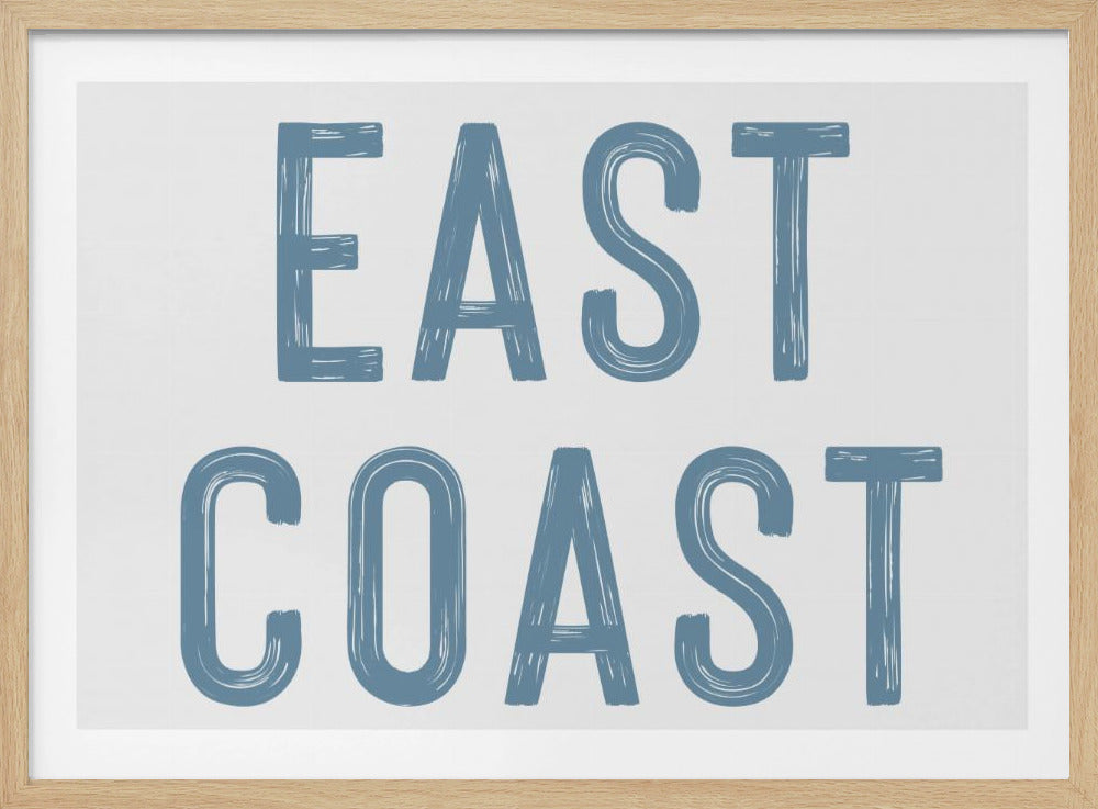 Oostkust - Horizontaal | Poster