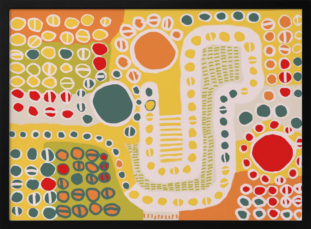 Kiezels Abstract | Poster