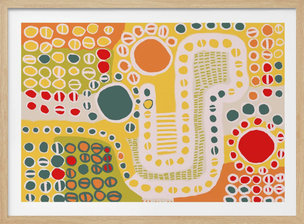 Kiezels Abstract | Poster