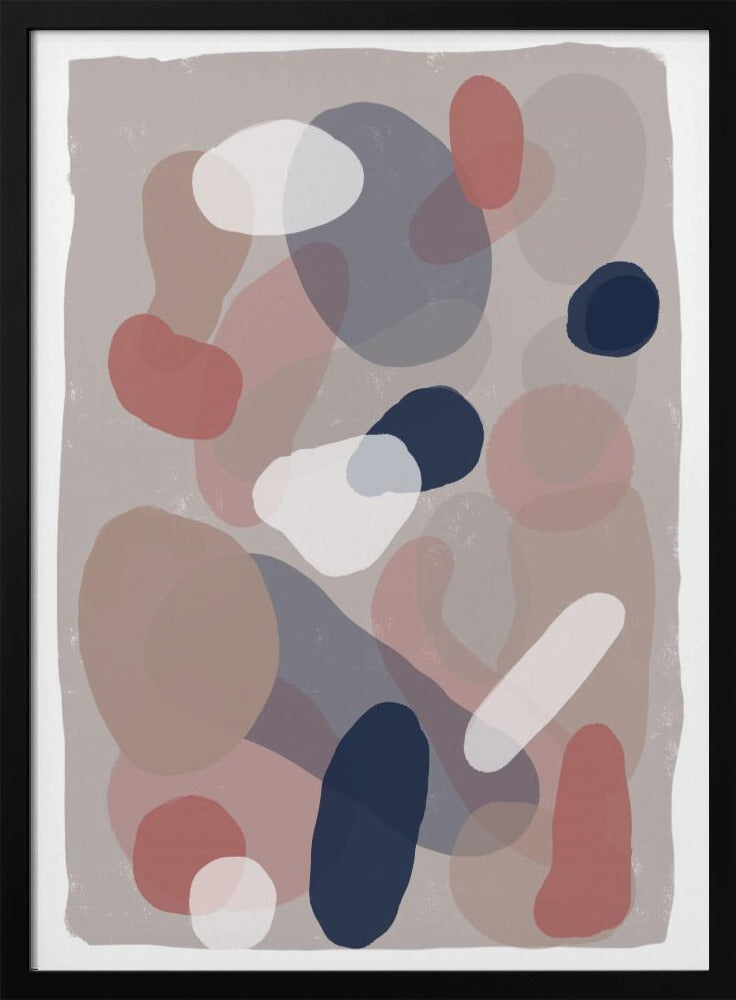 Abstracte kiezels 2 | Poster