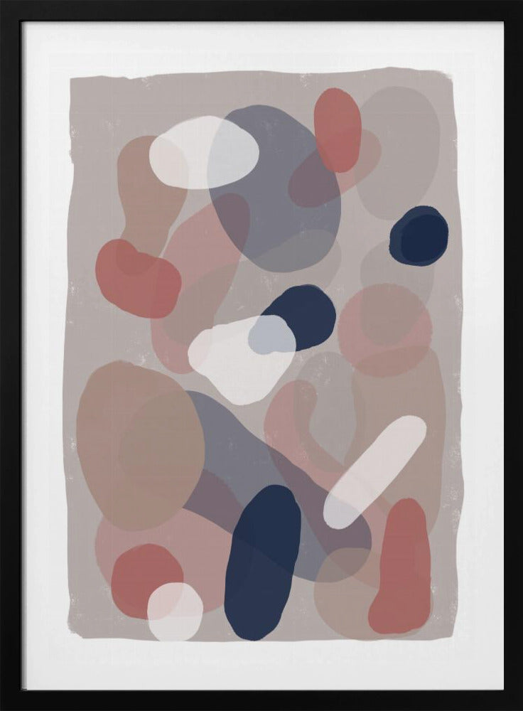 Abstracte kiezels 2 | Poster