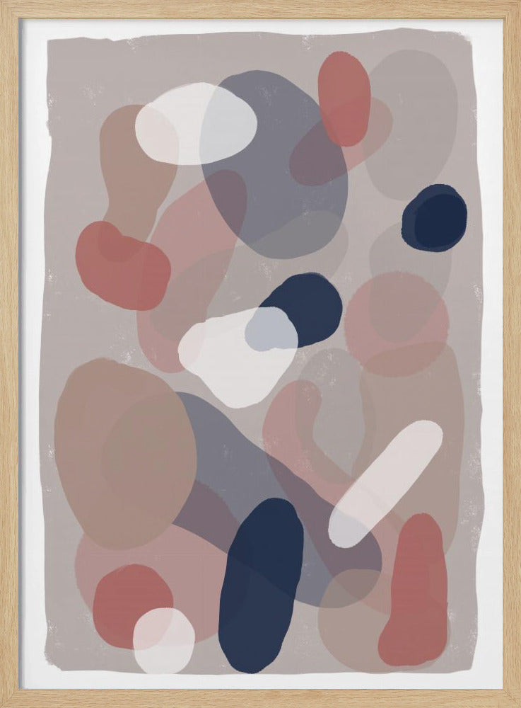 Abstracte kiezels 2 | Poster