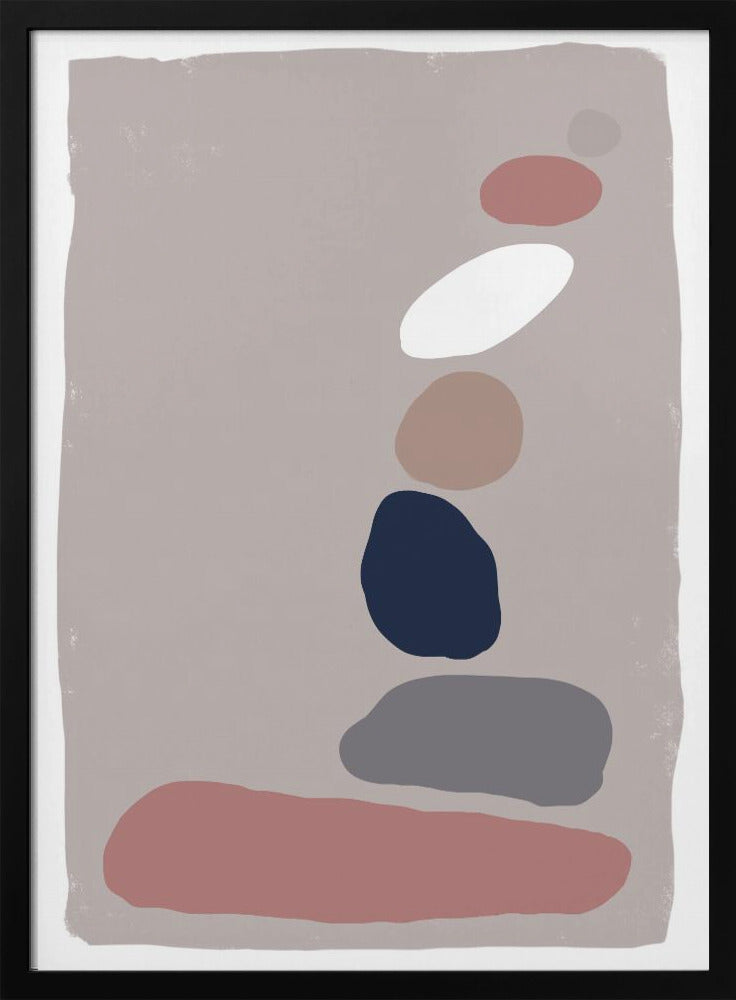 Abstracte kiezels | Poster