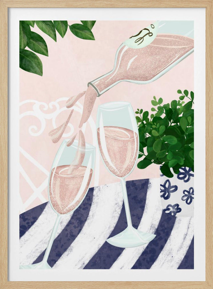Mousserende rosé | Poster