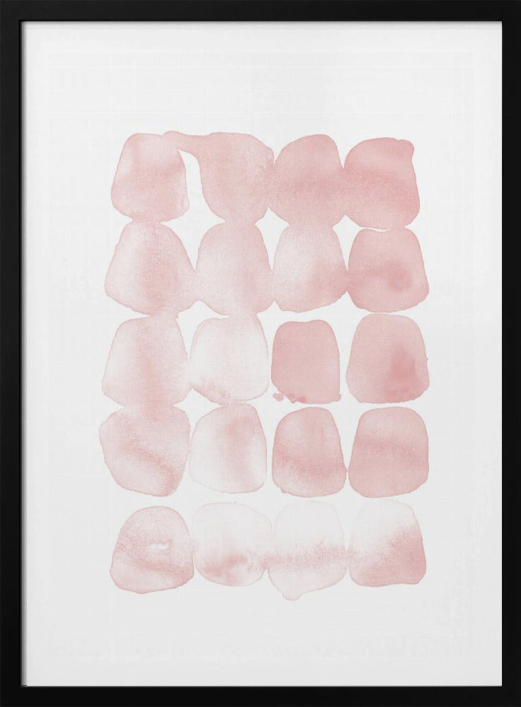 Abstracte Blush Dots | Poster