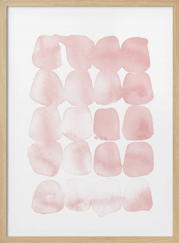 Abstracte Blush Dots | Poster