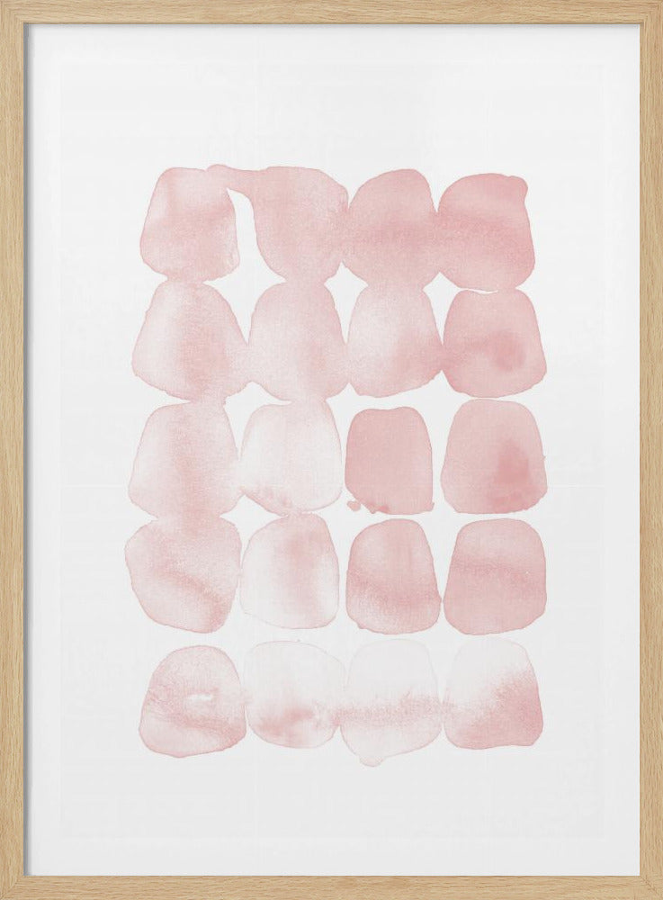 Abstracte Blush Dots | Poster