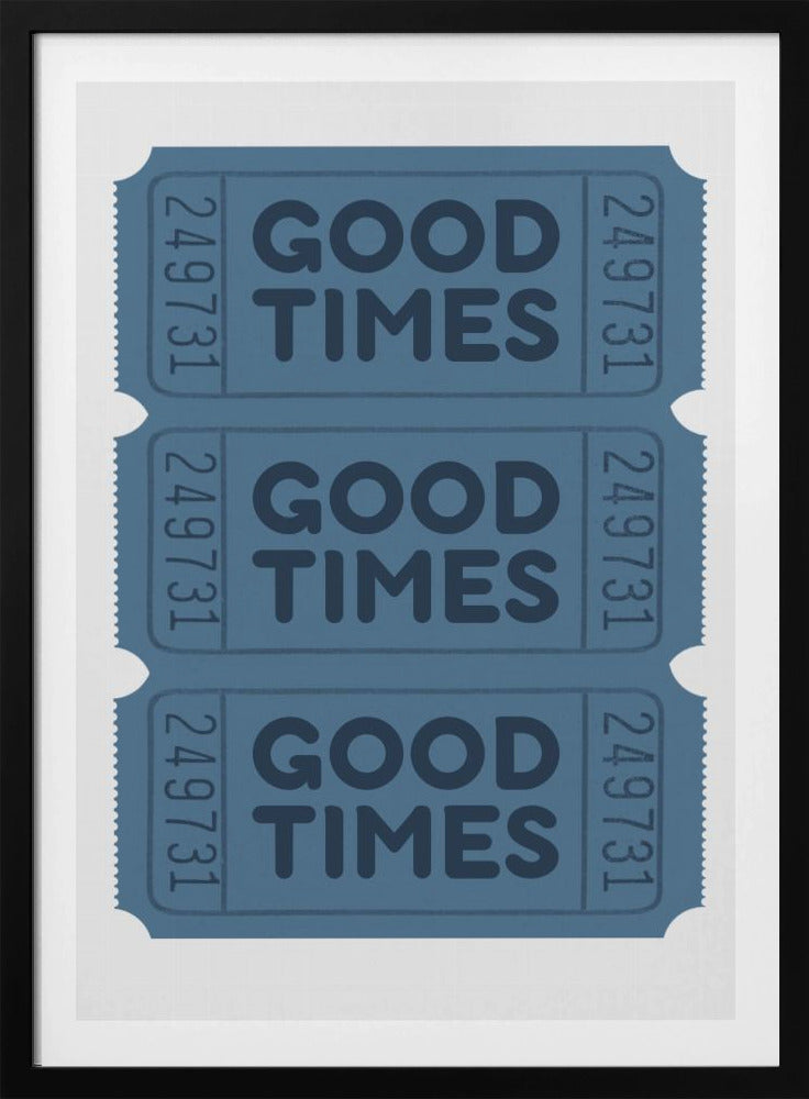 Blauwe Goede Tijden | Poster