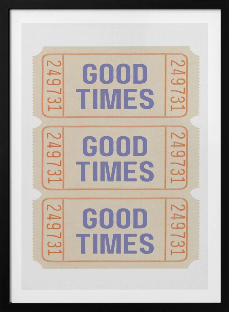 Kustblauwe Goede Tijden | Poster