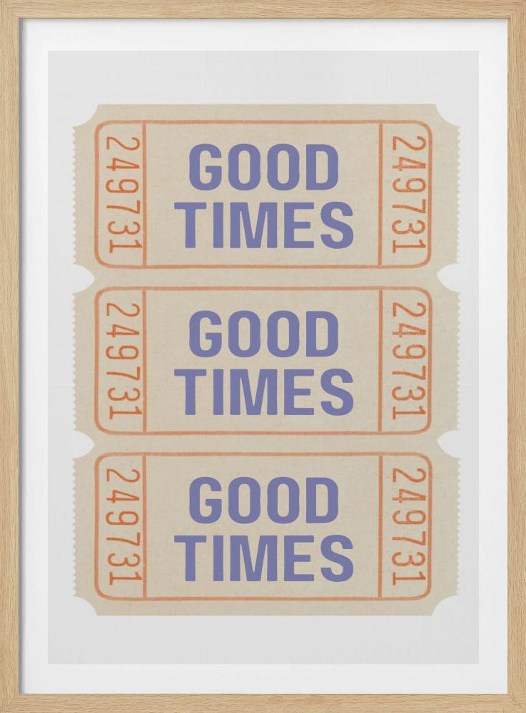 Kustblauwe Goede Tijden | Poster