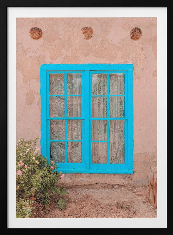 Turquoise raam - Taos, New Mexico | Poster