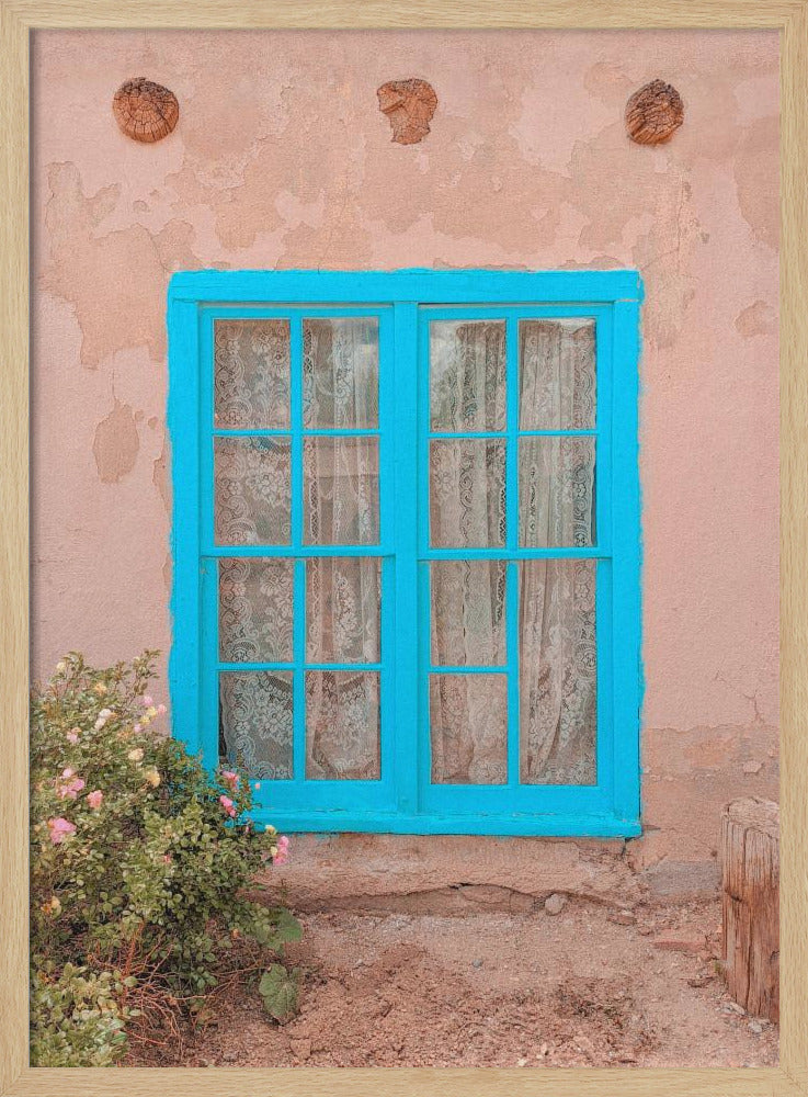 Turquoise raam - Taos, New Mexico | Poster