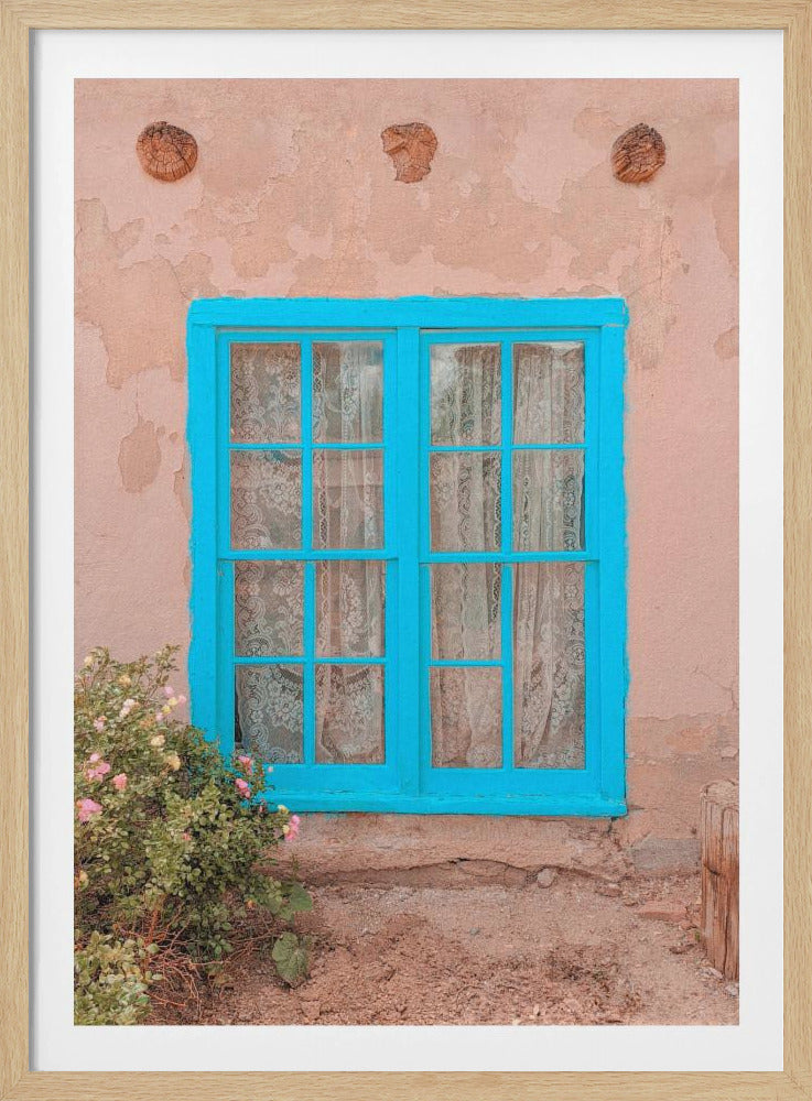 Turquoise raam - Taos, New Mexico | Poster