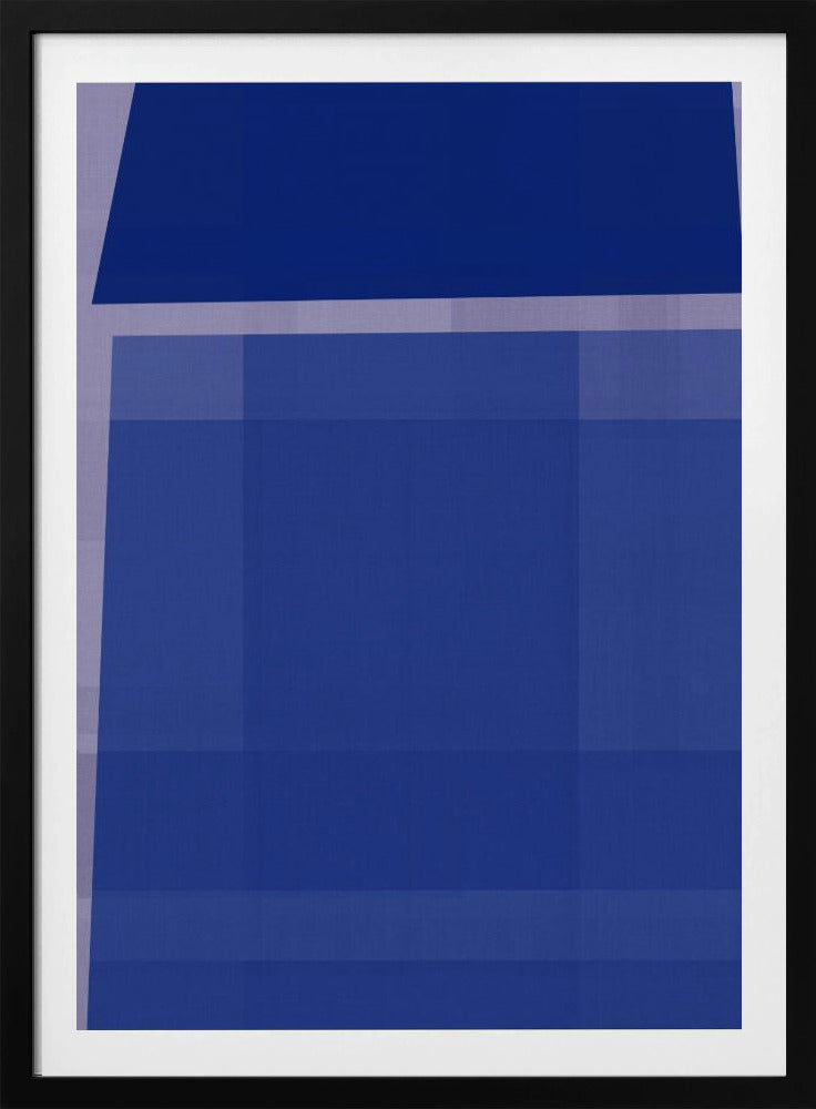 Woven Blue Jam 1 | Poster