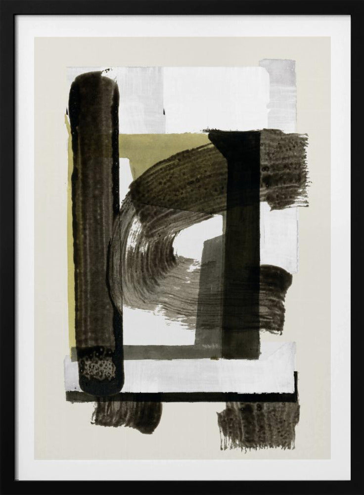 Zen Penseelwerk 1 | Poster
