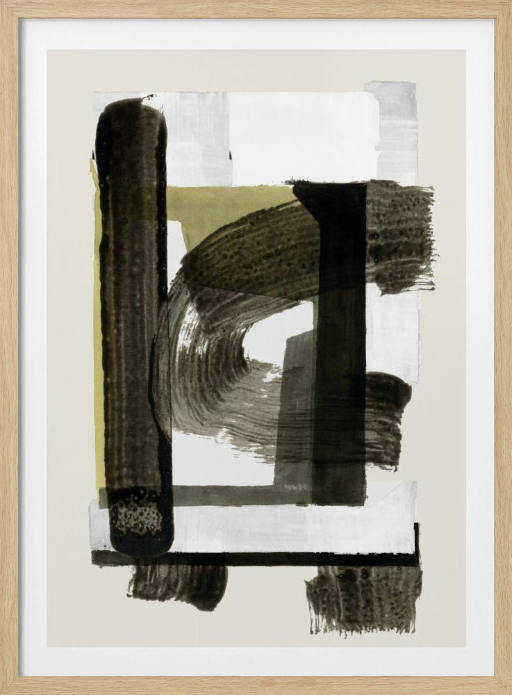 Zen Penseelwerk 1 | Poster
