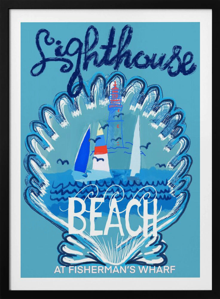 Vuurtorenstrand Poster 2 | Poster
