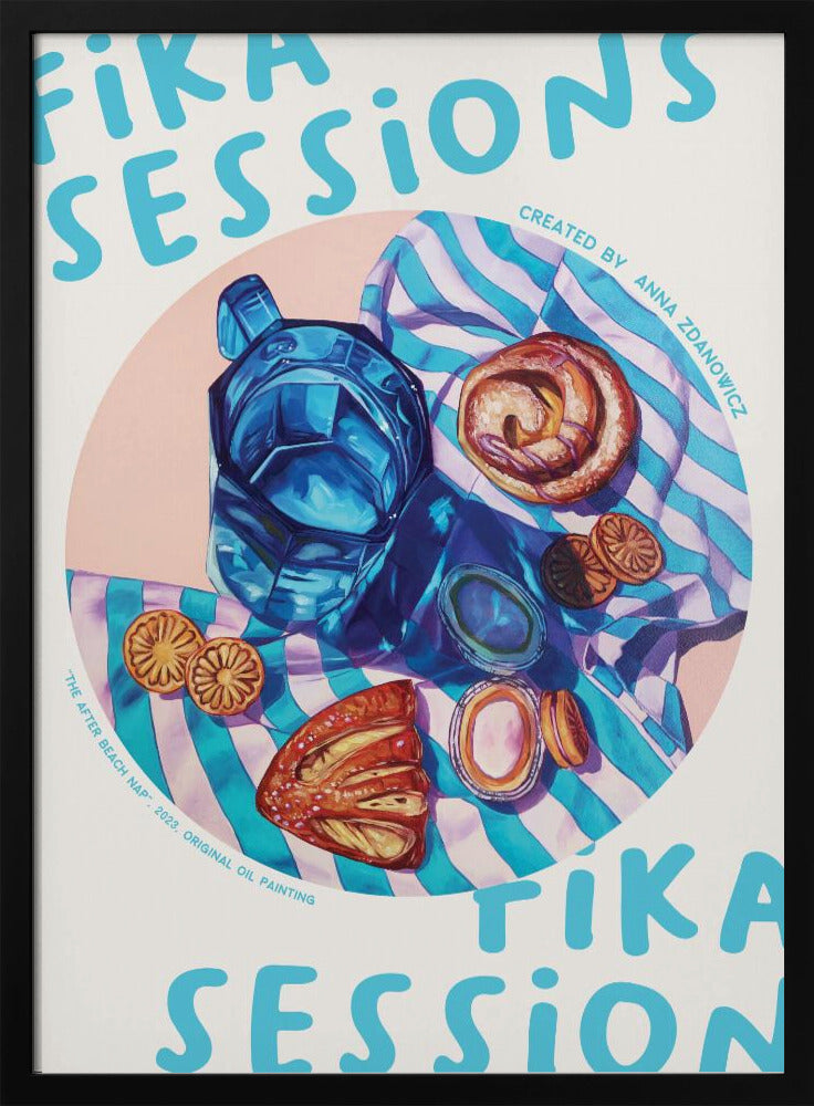 Het na-stranddutje | Poster