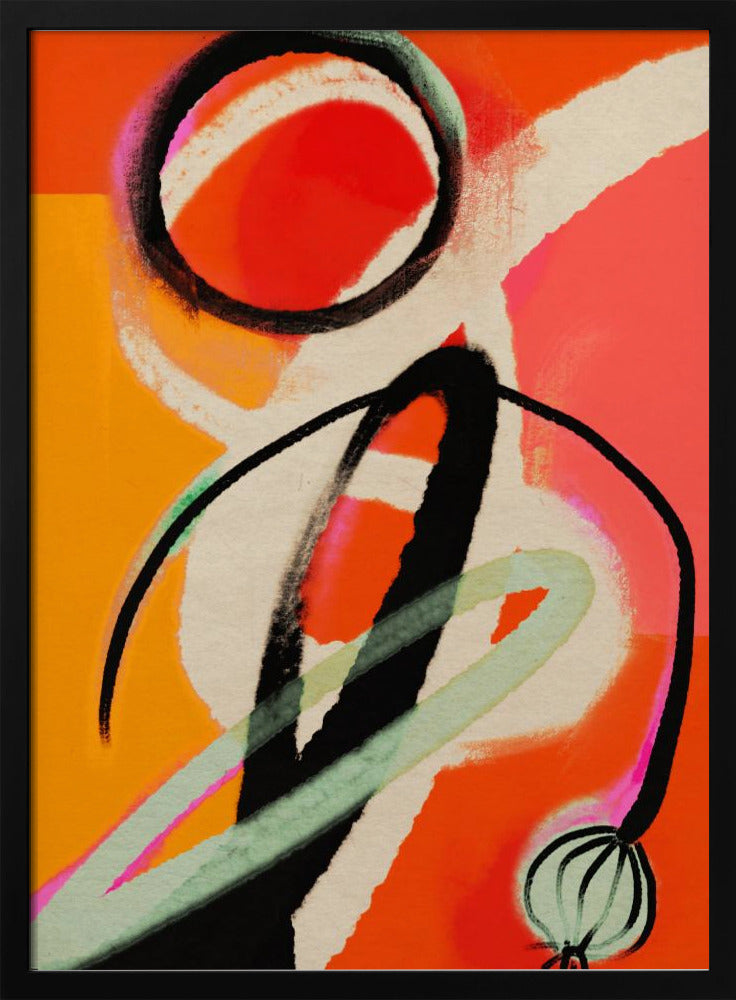 Levendige wervelwind | Poster