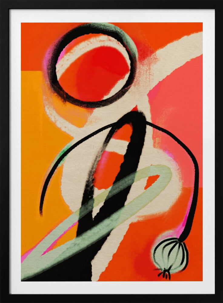 Levendige wervelwind | Poster