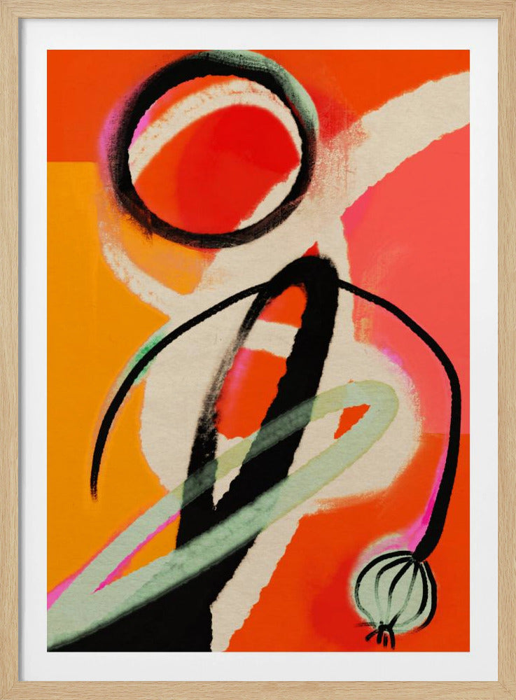 Levendige wervelwind | Poster