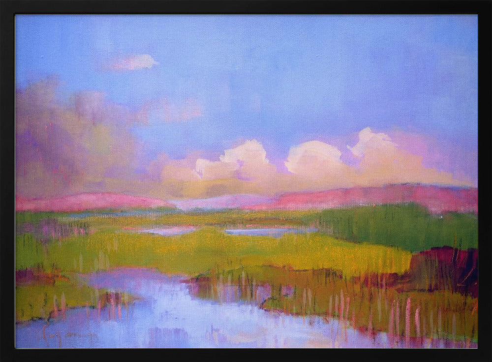 Dromerige wetlands | Poster