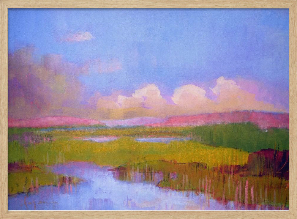 Dromerige wetlands | Poster