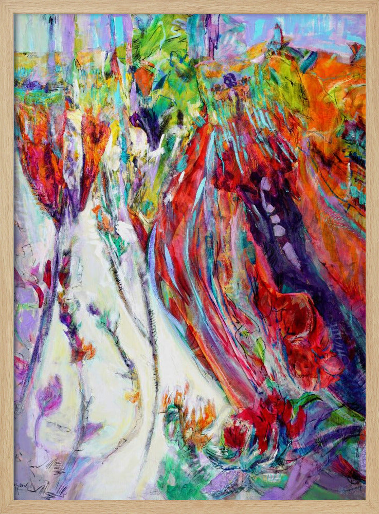 Levendig wandtapijt | Poster