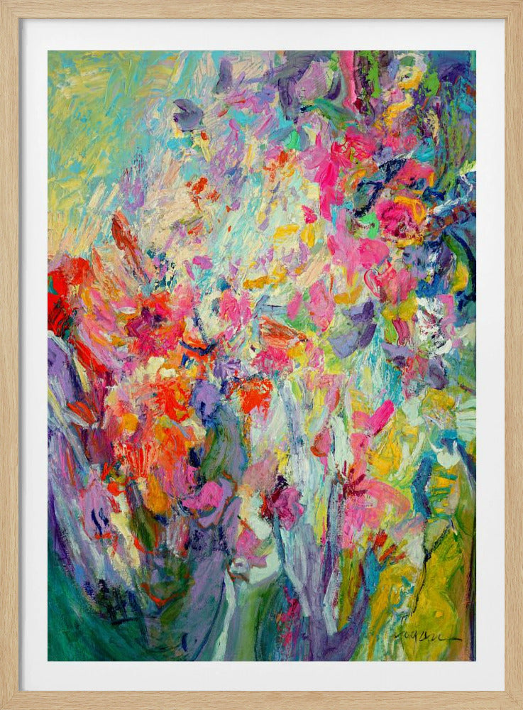 Vivid Floral Symphony | Poster