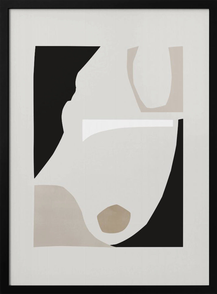 Abstracte vormen 1 | Poster