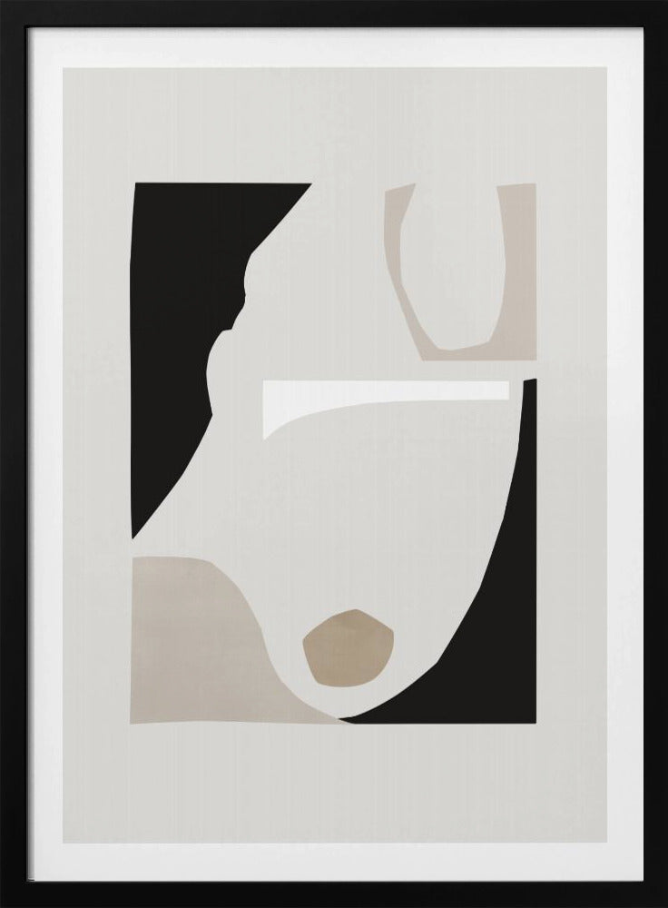 Abstracte vormen 1 | Poster