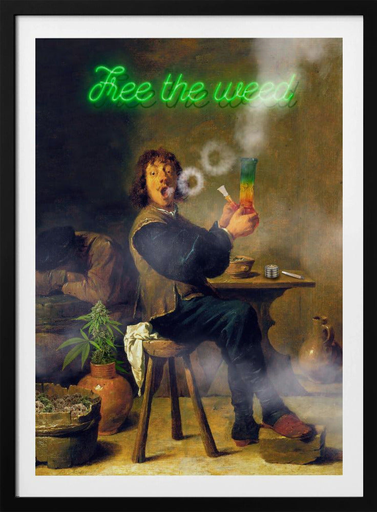 Bevrijd het onkruid | Poster