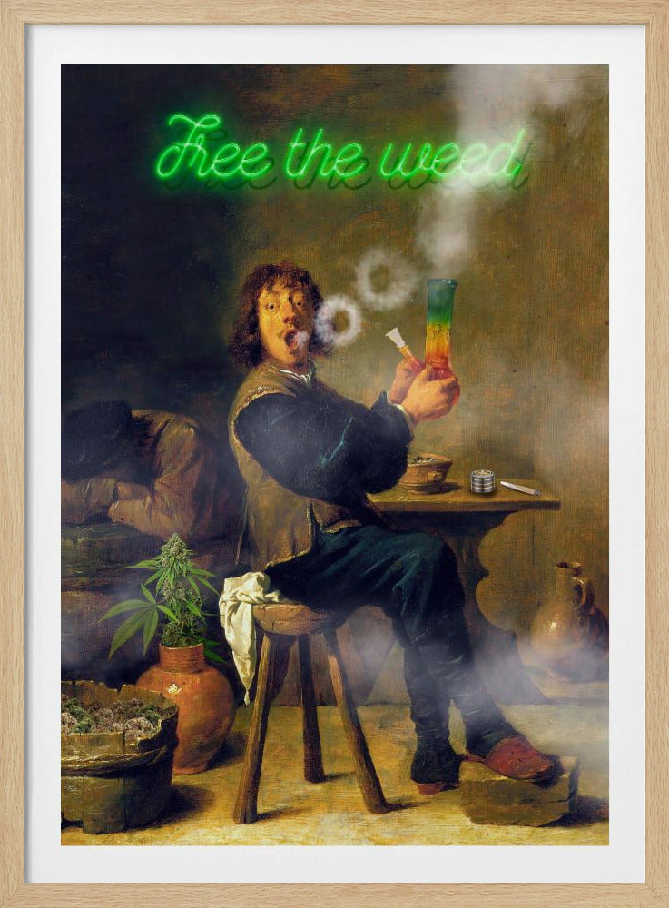 Bevrijd het onkruid | Poster